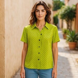 Y2k Top Size 1X CB CAREER One Piece Beautiful & Never Worn